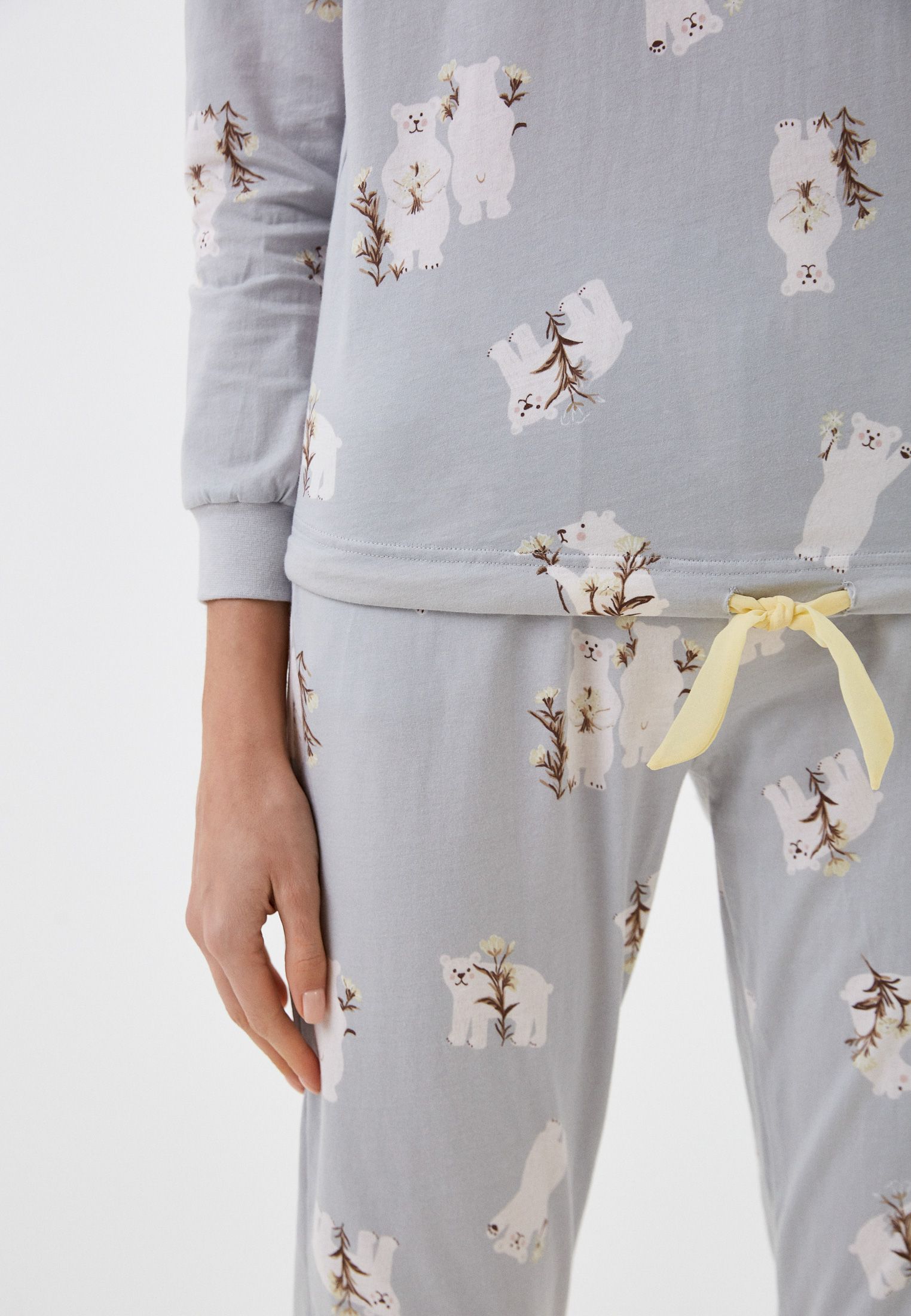 Indefini 1235tcc женская пижама (дл.рукав+брюки), 572000-1235TCC