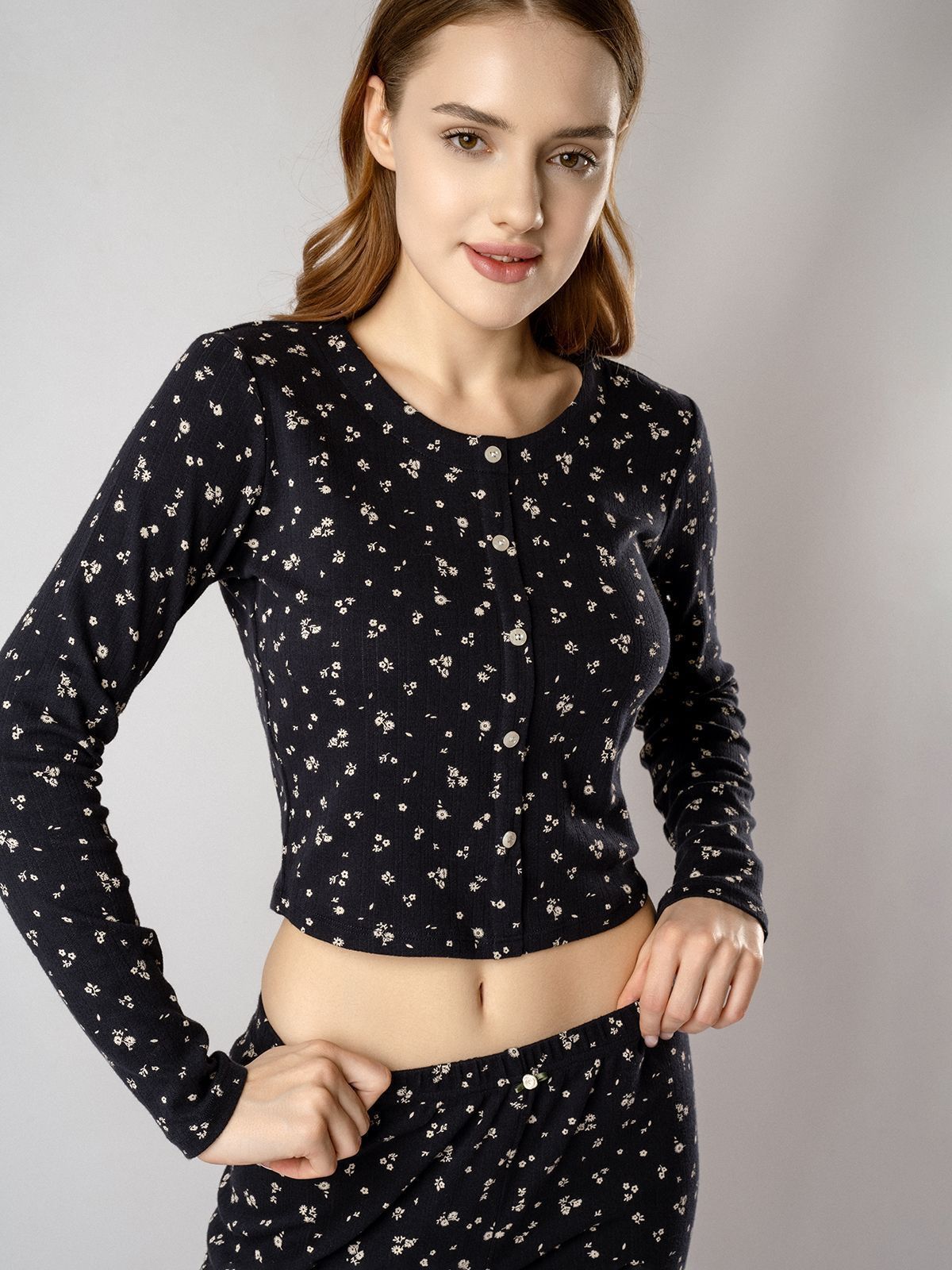  5152tcc женская пижама (дл.рукав+брюки), 5152TCC