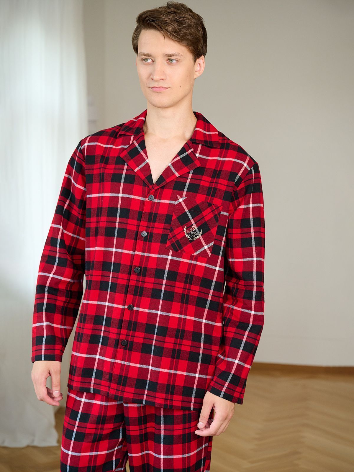  5023pcc мужская пижама (дл.рукав+брюки), 5023PCC