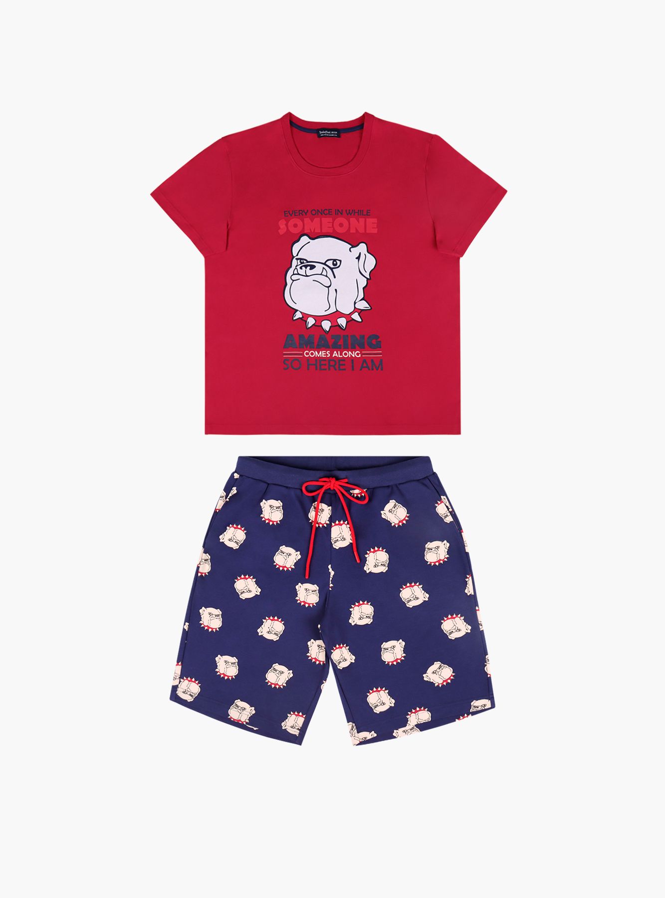 Indefini 1028pbz мужская пижама (ф+ш), 812000-1028PBZ