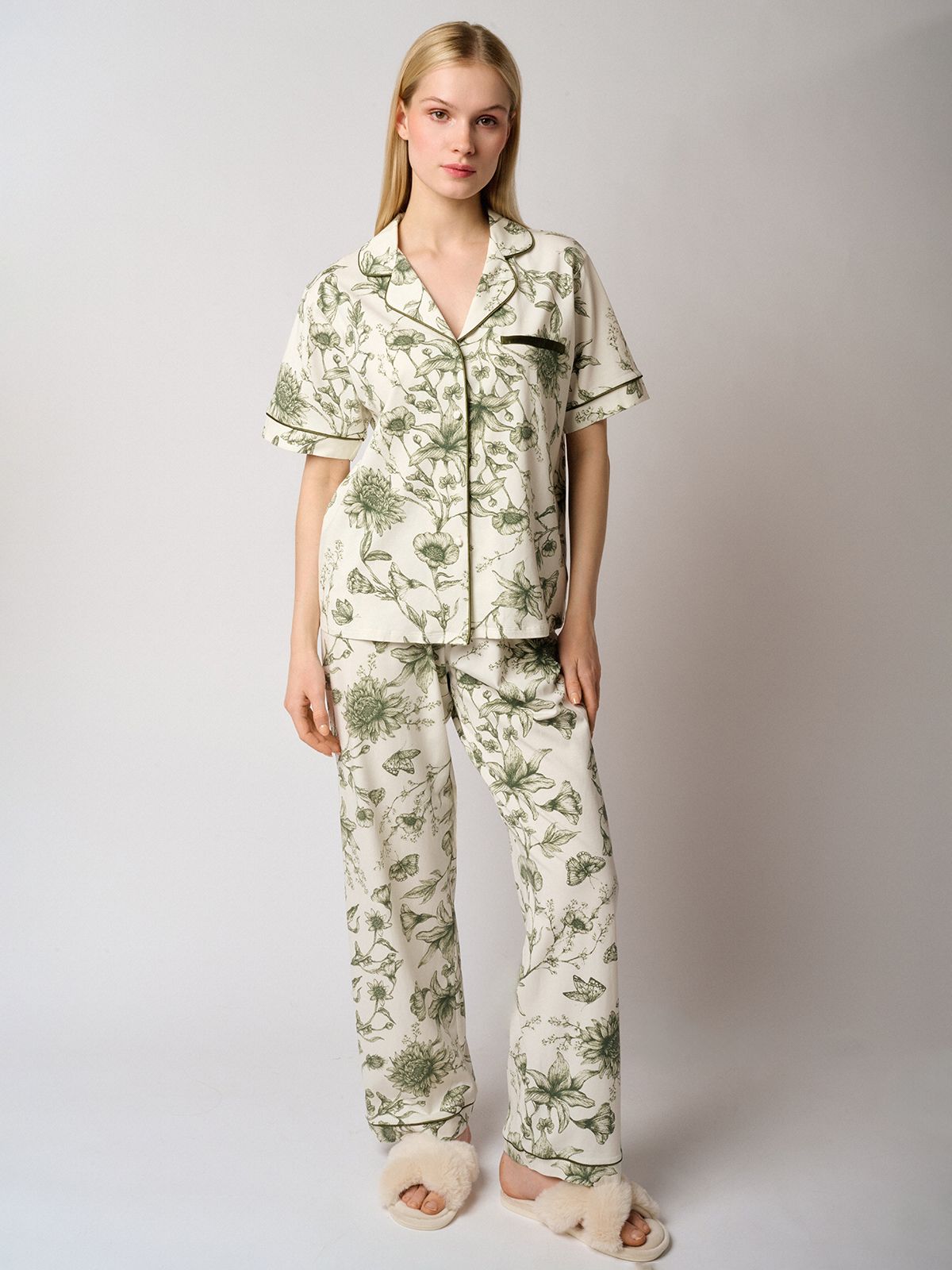  5288tbc женская пижама (ф+брюки), 5288TBC