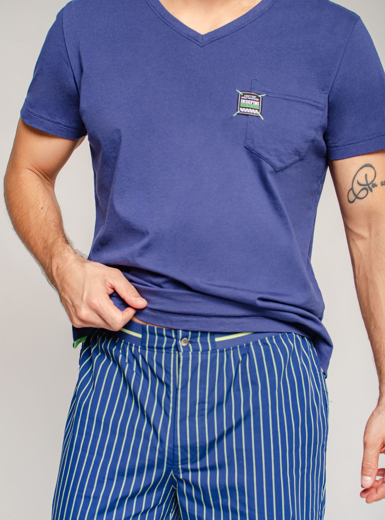 Indefini 1026pbc мужская пижама (ф+брюки), 832000-03/882000-08-1026PBC