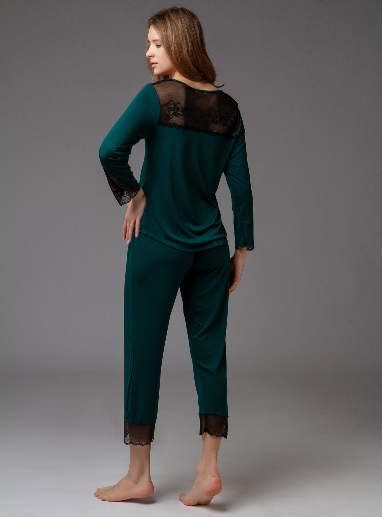 Indefini 1207tcc женская пижама (дл.рукав+брюки), 575000-1207TCC