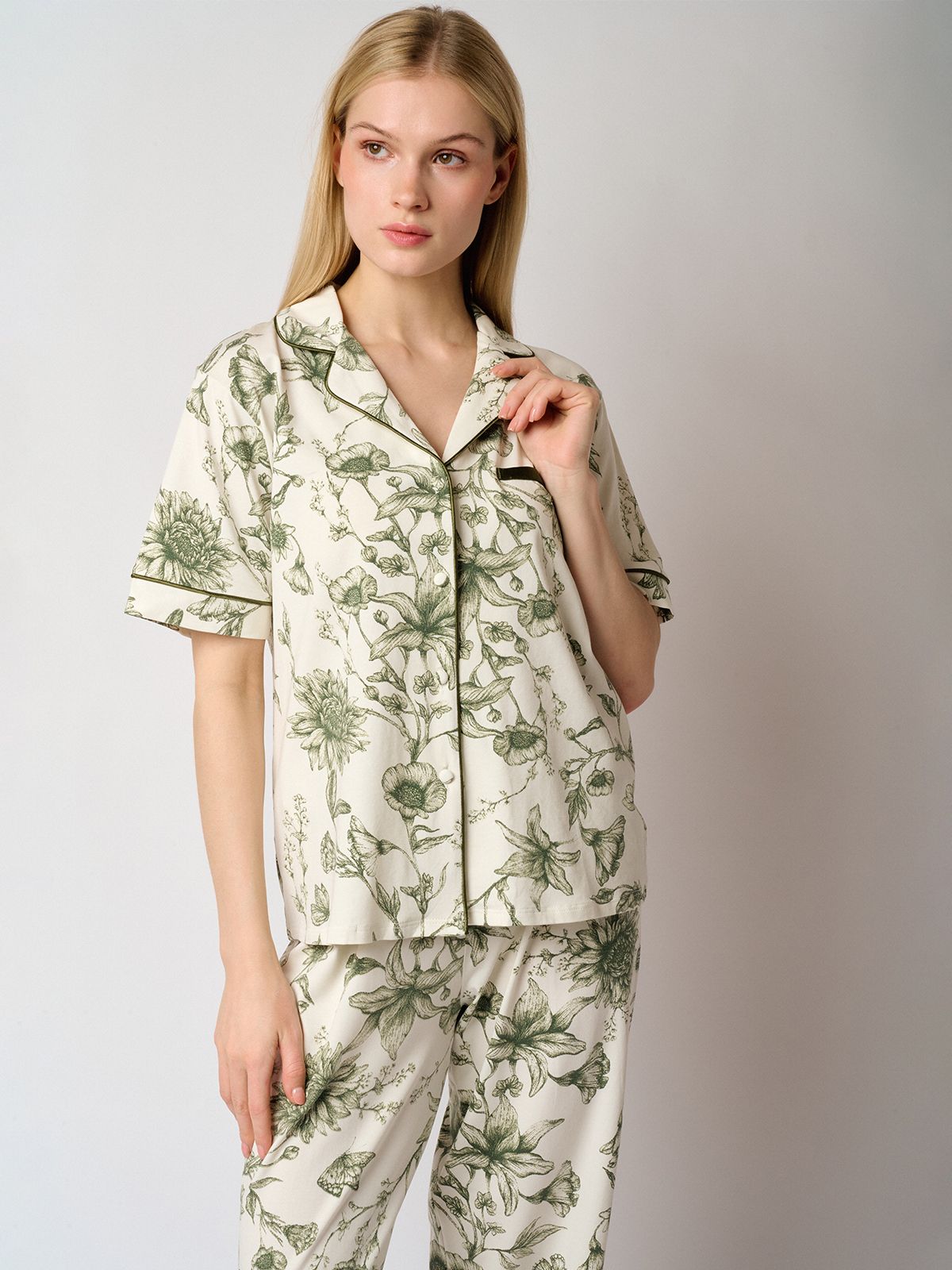  5288tbc женская пижама (ф+брюки), 5288TBC