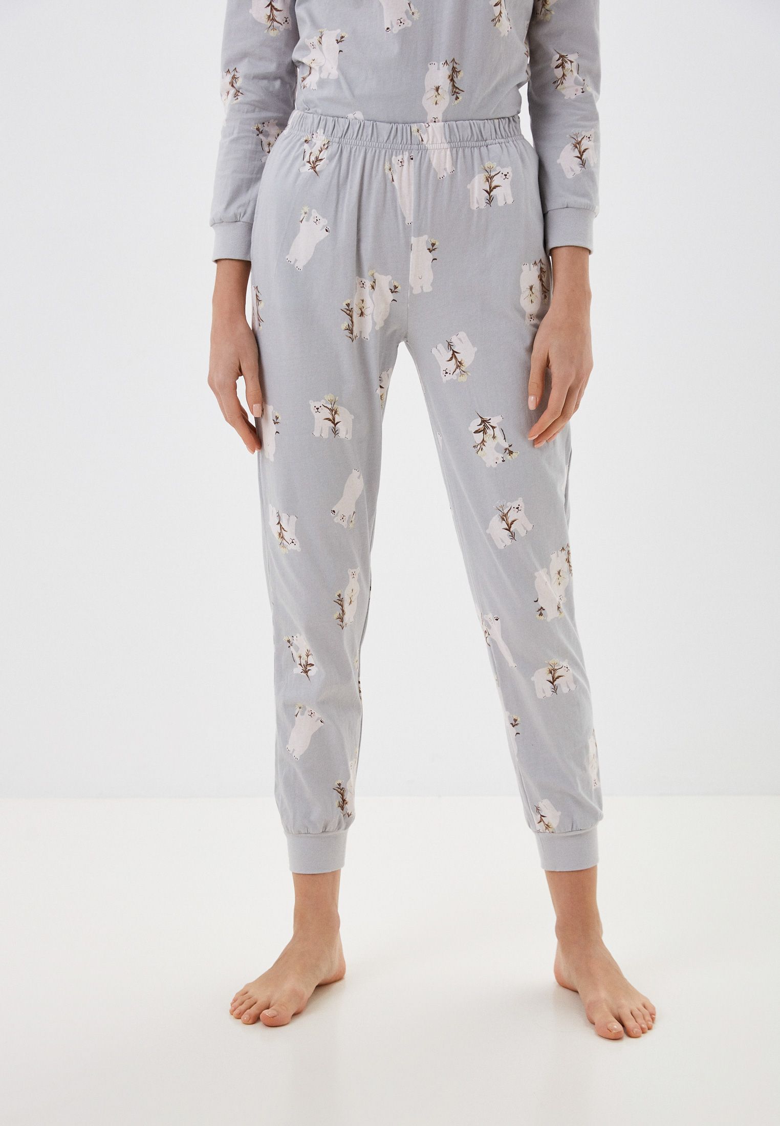 Indefini 1235tcc женская пижама (дл.рукав+брюки), 572000-1235TCC