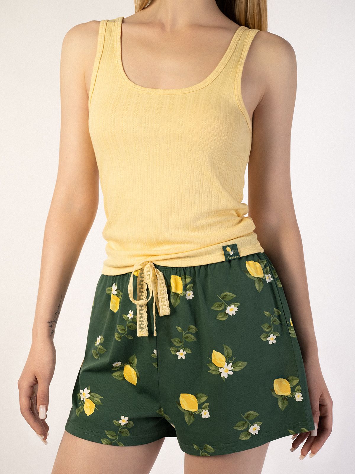  женская пижама "летний лимонад" (арт. 5059tbp) 5059TBP