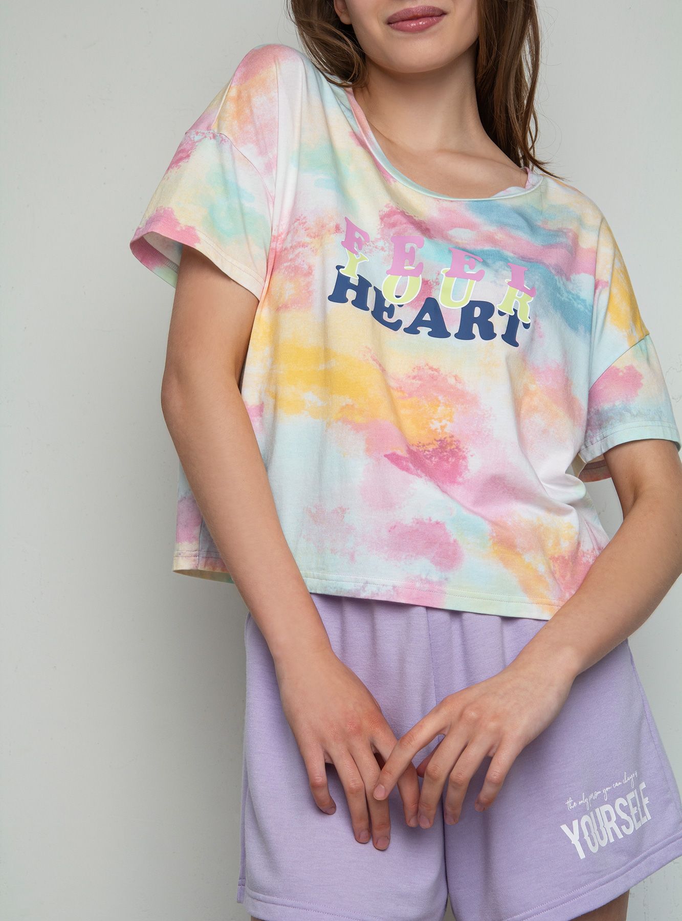 Indefini 2026tbd женская пижама (ф+ш), 534000-03/561100-06-2026T