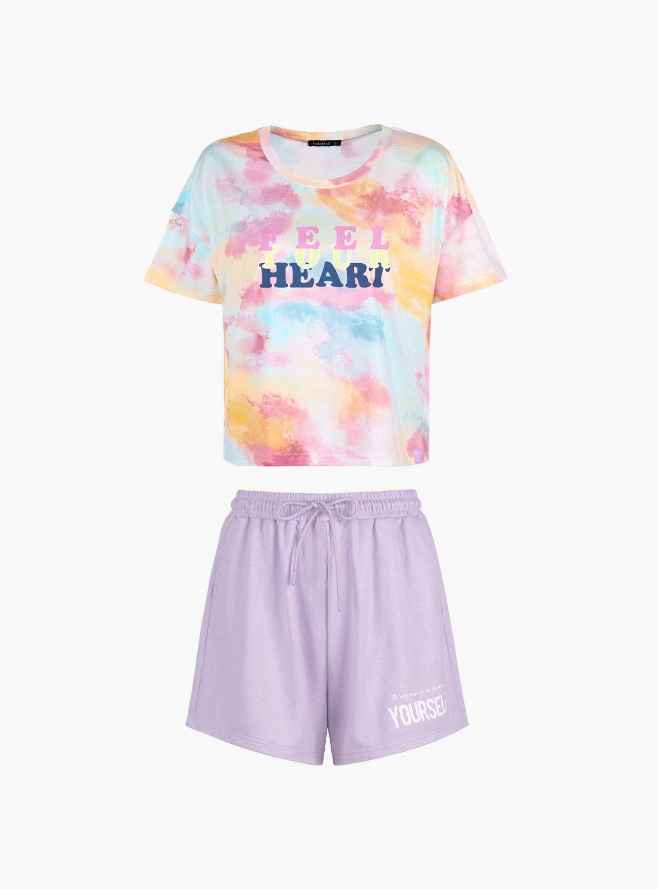 Indefini 2026tbd женская пижама (ф+ш), 534000-03/561100-06-2026T