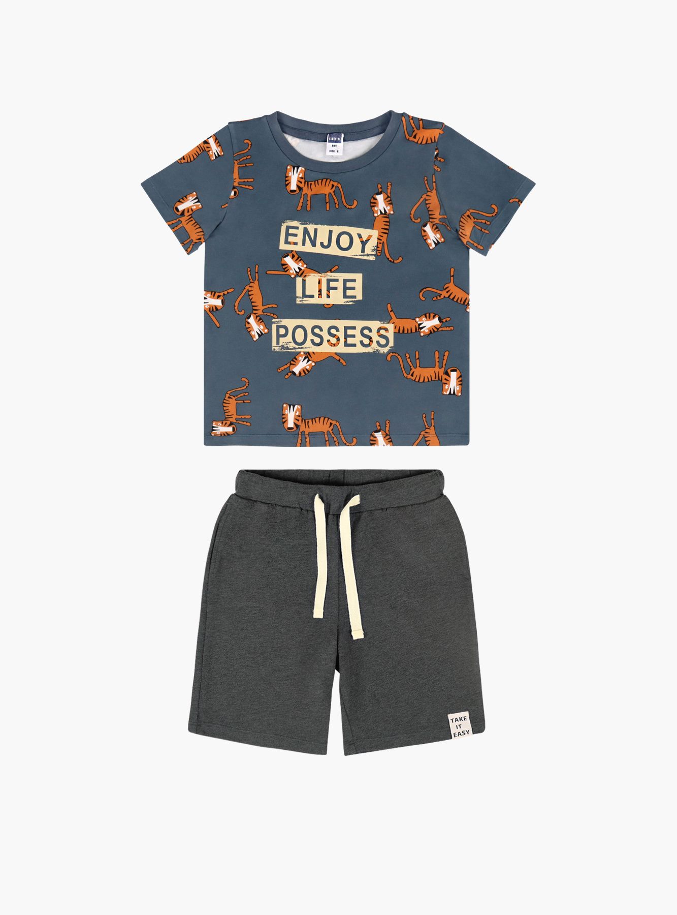 Indefini 1037btd детская пижама мальчики, 981100-1037BTD