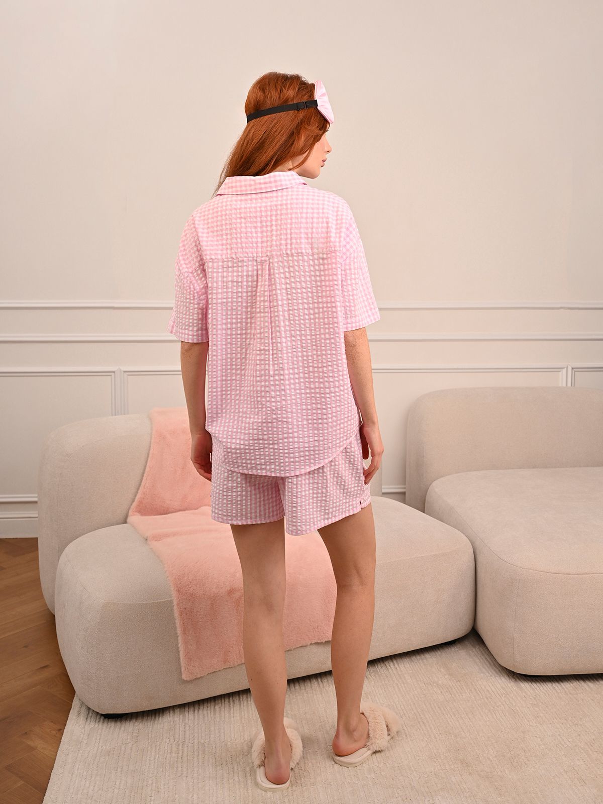  	 пижама с рубашкой и шортами (арт. 5274tbd), 5274TBD