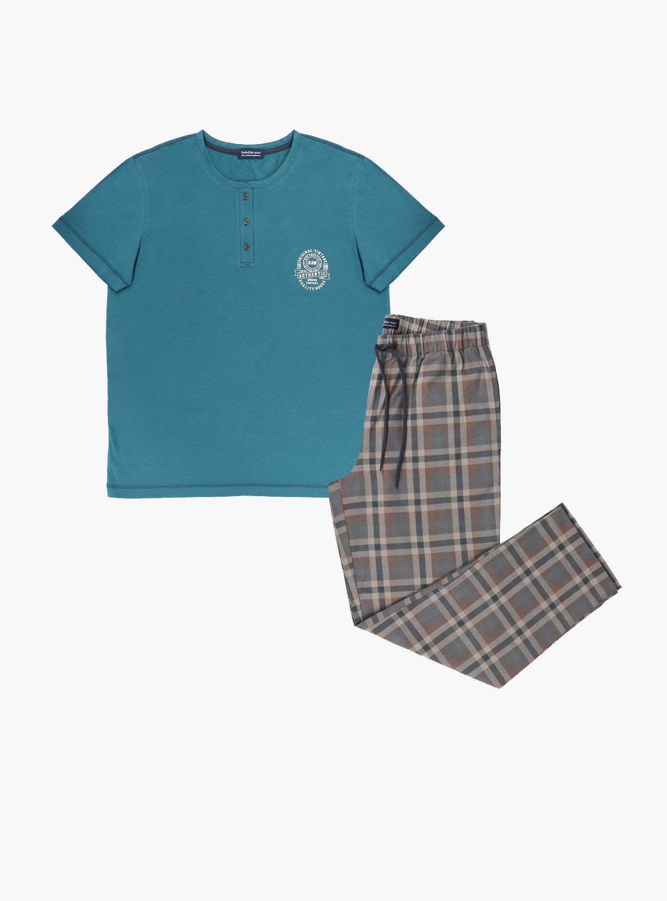 Indefini 1025pbc мужская пижама (ф+брюки), 832000-03/882000-08-1025PBC