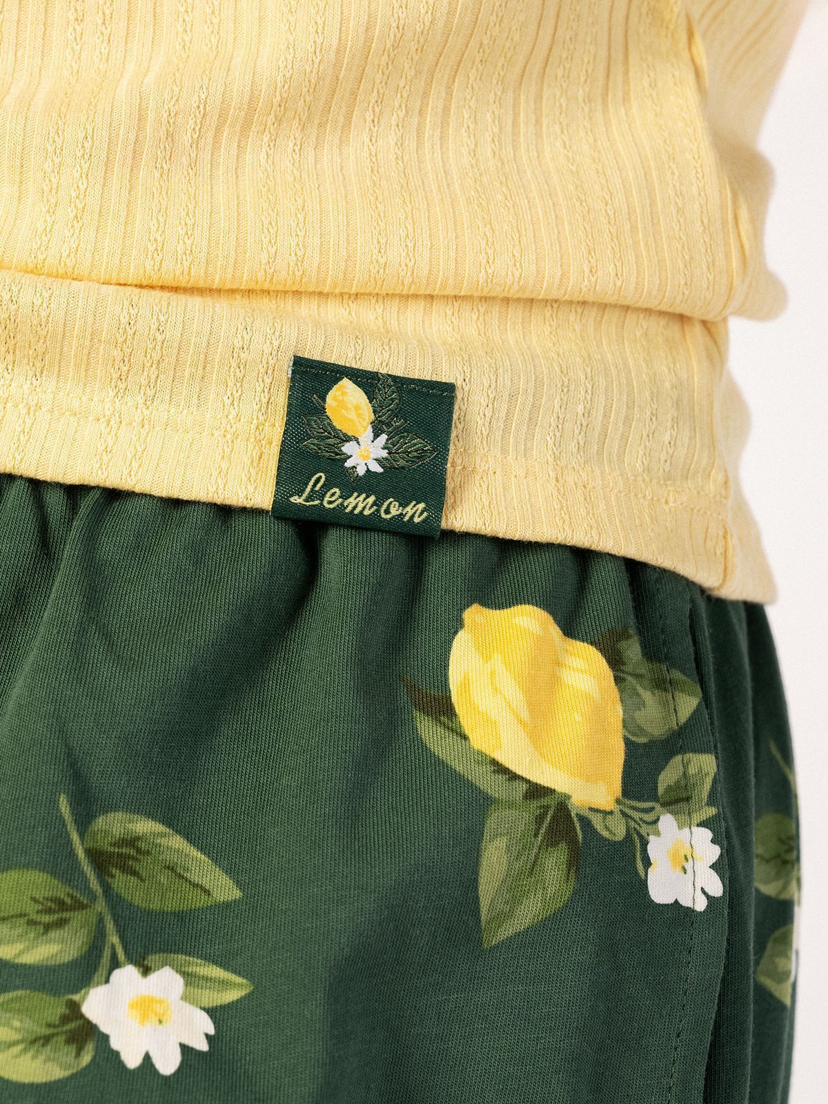  женская пижама "летний лимонад" indefini (арт. 5059tbp), 5059TBP