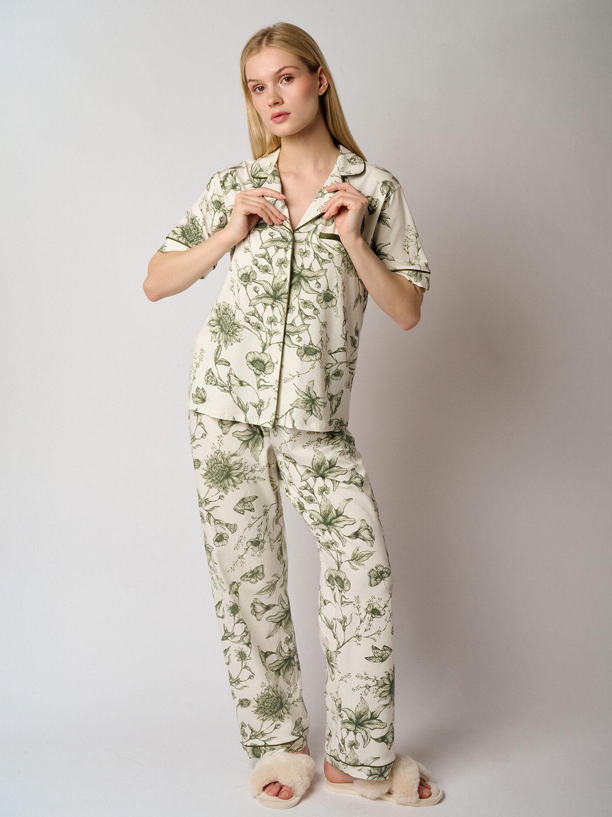  5288tbc женская пижама (ф+брюки) 5288TBC