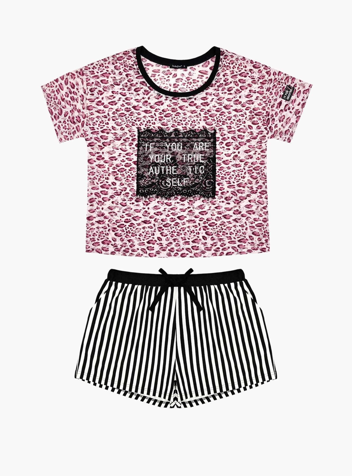 Indefini 0196tbd женская пижама (ф+ш), 537000/531000-0196TBD