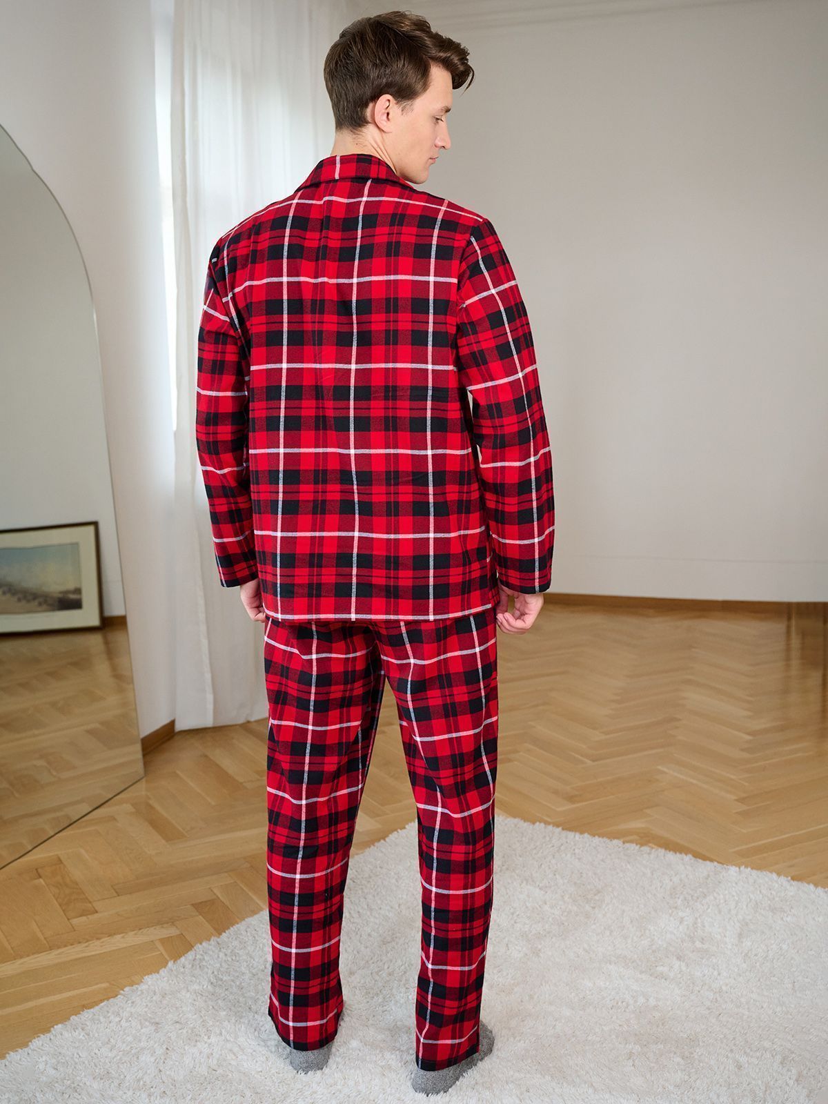  5023pcc мужская пижама (дл.рукав+брюки), 5023PCC