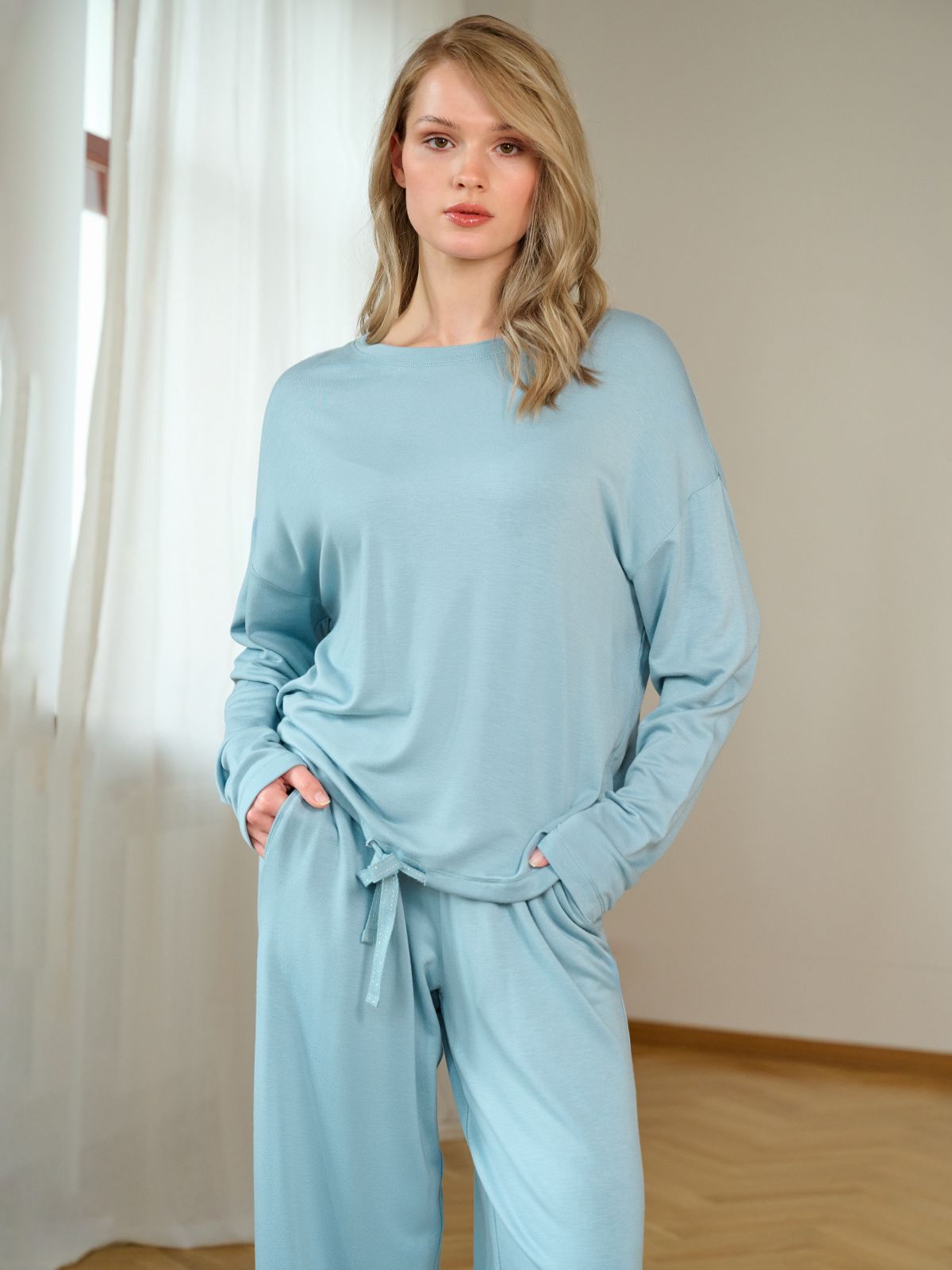  5109tcc женская пижама (дл.рукав+брюки), 5109TCC