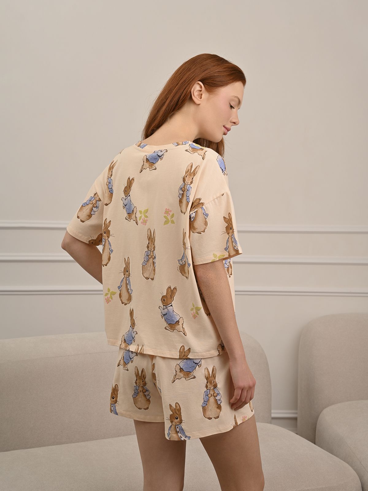  женская пижама с шортами (арт. 5261tbd), 5261TBD