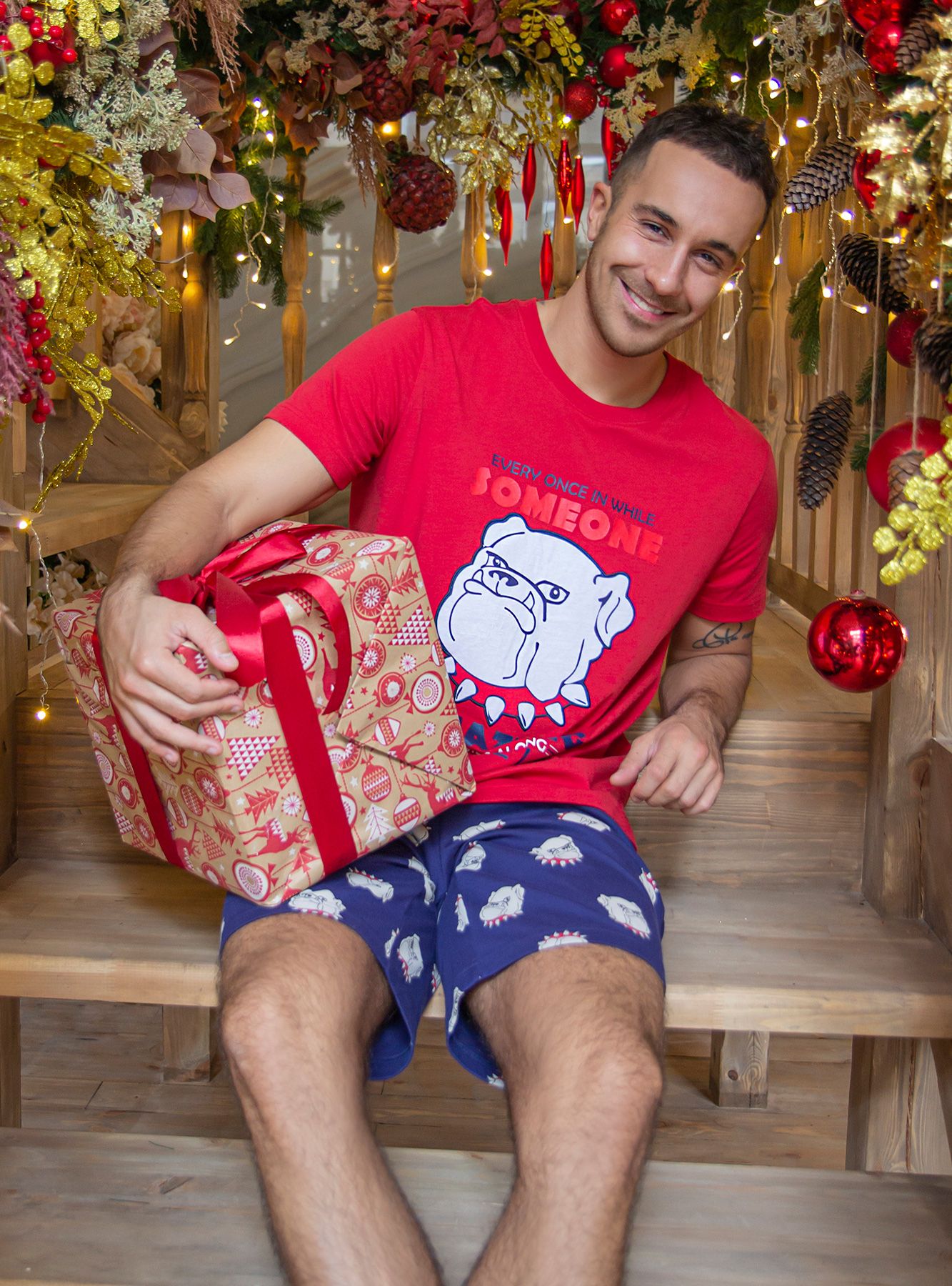 Indefini 1028pbz мужская пижама (ф+ш), 812000-1028PBZ